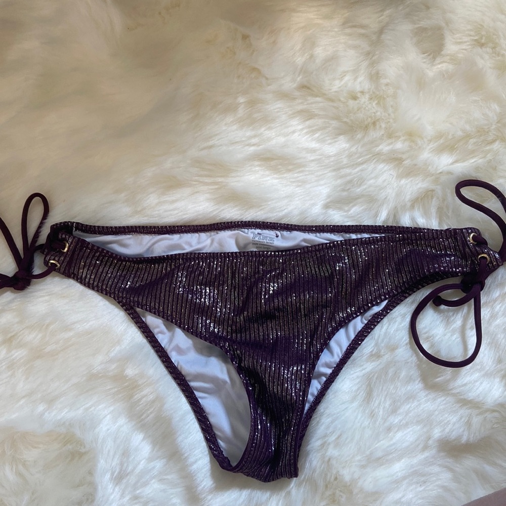 Pink swimsuit bottoms